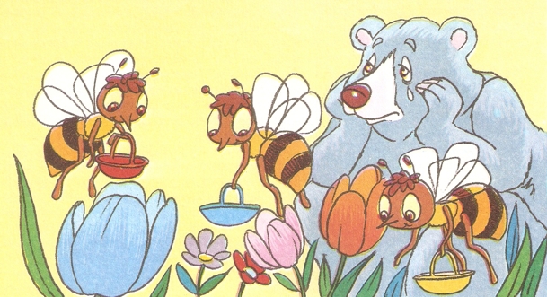 As abelhas e o mel