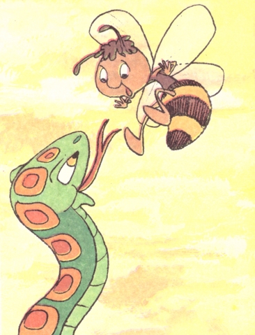 A abelha preguiçosa